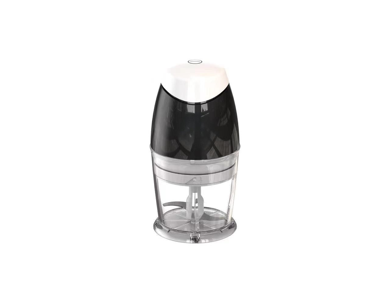 Mini Food Chopper GM-6090AI Black and white